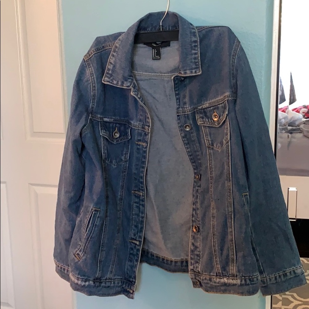 forever 21 denim jacket